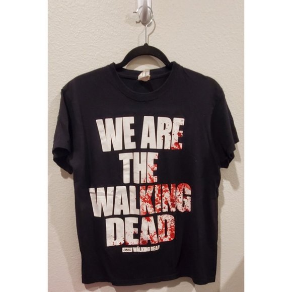 Tops - We are the Walking Dead Black Tshirt